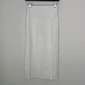 RAGDOLL LA white midi skirt viscose size XS NWT
